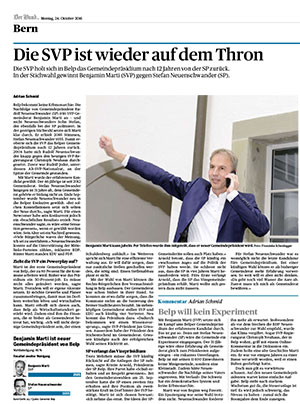 Die SVP ist wieder auf dem Thron